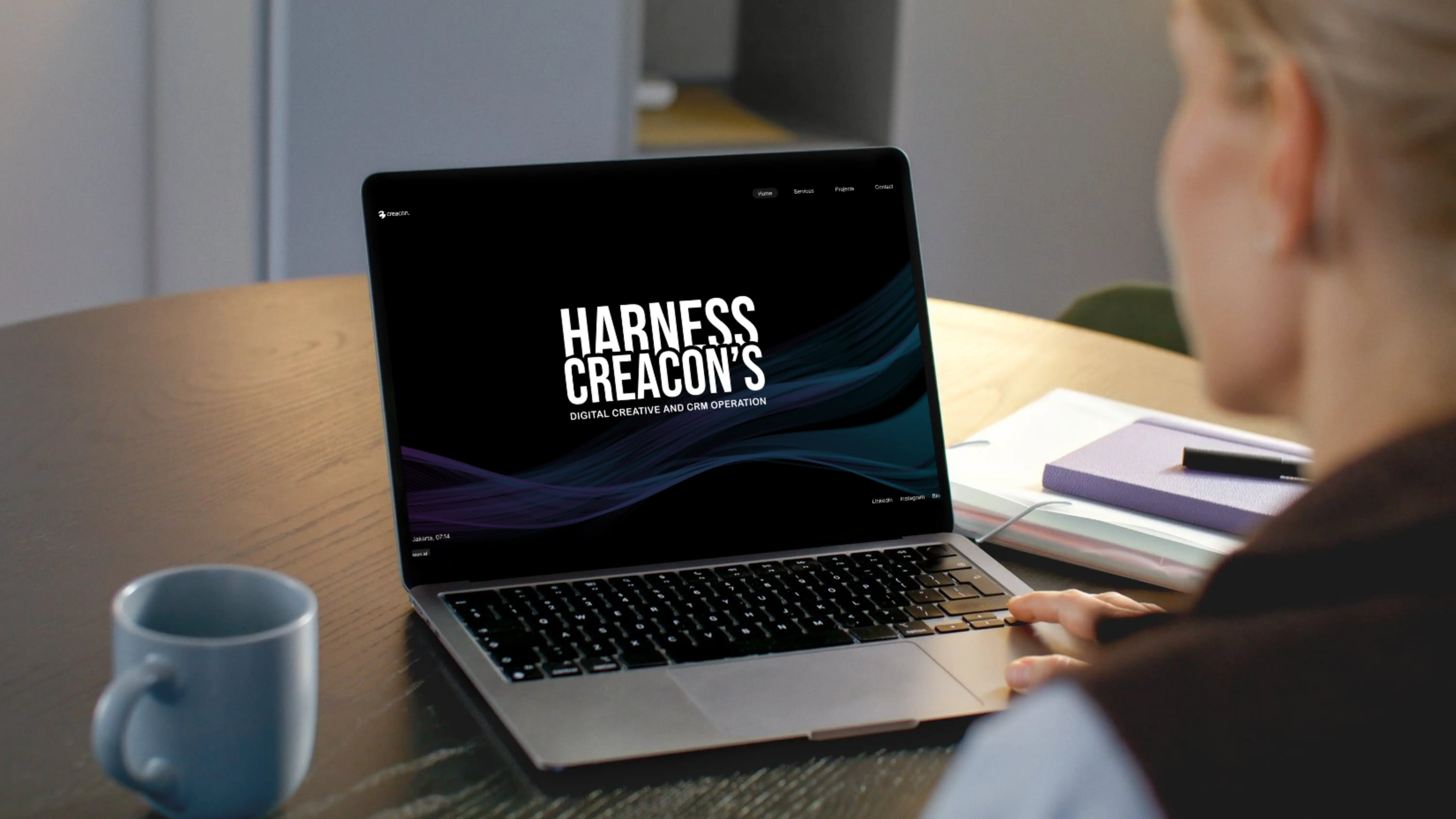 Creacon’s web app