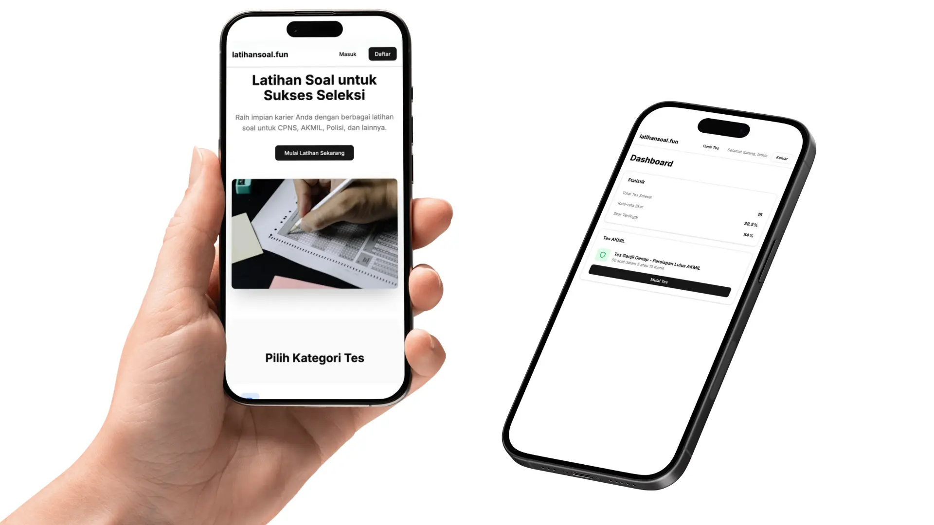 LatihanSoal.fun: Online Practice Platform