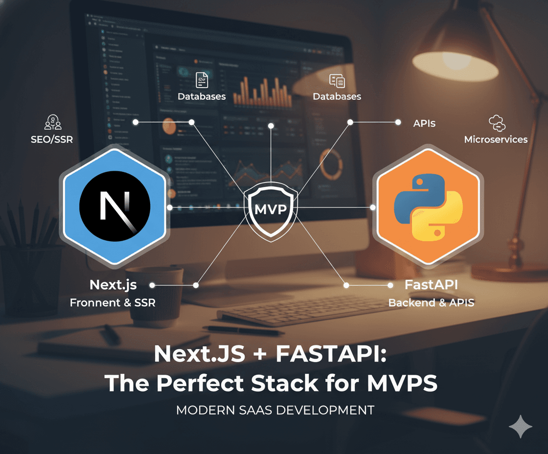 Next.js and FastAPI make an unbeatable pair for SaaS MVPs. Learn how to combine them for modern, scalable web apps with strong APIs, fast frontend rendering, an